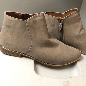 Grey Ankle Booties